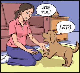 Interactive play comic 1